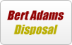 Bert Adams Disposal logo, bill payment,online banking login,routing number,forgot password