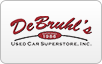 DeBruhl's Used Car Superstore logo, bill payment,online banking login,routing number,forgot password