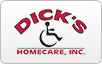 Dick's Homecare logo, bill payment,online banking login,routing number,forgot password