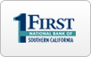 First National Bank of Southern California logo, bill payment,online banking login,routing number,forgot password