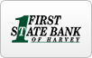 First State Bank of Harvey logo, bill payment,online banking login,routing number,forgot password