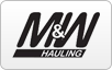 M & W Hauling logo, bill payment,online banking login,routing number,forgot password