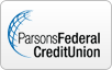 Parsons Federal Credit Union logo, bill payment,online banking login,routing number,forgot password