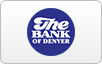 The Bank of Denver logo, bill payment,online banking login,routing number,forgot password