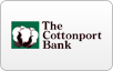 The Cottonport Bank logo, bill payment,online banking login,routing number,forgot password